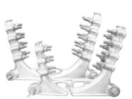 Bolt Type Aluminum Alloy Strain Clamp NLL Series For Distribution Line Overhead Line Fittings