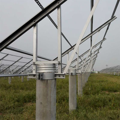 Pre Galvanized RV Solar Panel Brackets Railings For Solar Energy System