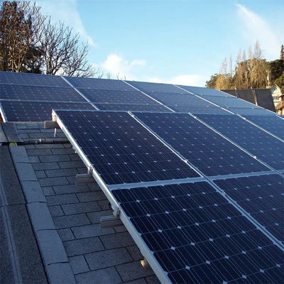 BS EN ISO 1461 Solar Panel Mounting Brackets Aluminum Solar Roof Mounting Rails