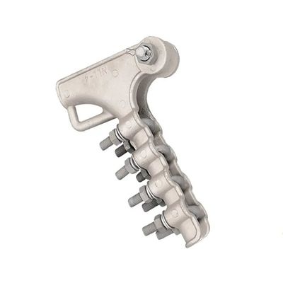 Power Line Accessories NLL Series Aerial Strain Clamp With 2 Bolts Bolt Type Tension Clamp China Silver Body Hot