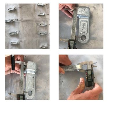 Hot DIP Galvanized U Shackle Electric Power Fitting